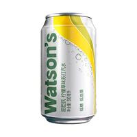 屈臣氏 watsons苏打汽水 气泡水饮料330ml*24罐整箱装 联名 聚会饮品 原味330ml*12+柠檬草330ml*12