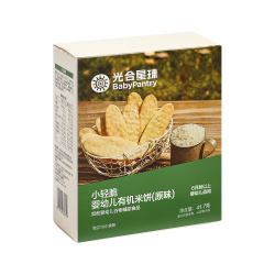 光合星球 babycare光合星球婴儿米饼磨牙棒饼干宝宝零食婴标有机辅食6个月+