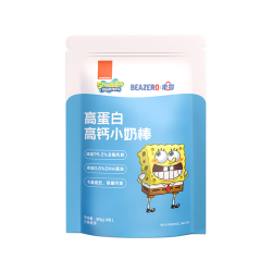 未零 海绵宝DHA藻油小奶棒儿童零食30g