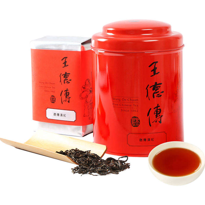 王德傳（Wang De Chuan） 王德传云南滇红茶纯料古树大叶种工夫红茶 175g*1袋