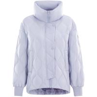 波司登奥莱款轻薄面包羽绒服气质廓形立领外套小个子时尚保暖