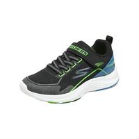 SKECHERS/斯凯奇 轻盈 男中大童运动鞋 黑色/蓝色/柠檬色 37