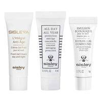 sisley 希思黎 护肤套装 (日间防护精华乳4ml*2+全能乳液 升级版 4ml+S抗皱修活臻颜凝霜4ml)