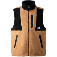 北面(The North Face)男士户外防风保暖马甲|81SD I0J/卡其色 S/165