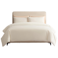 源生活 被套单件 100%纯棉被单全棉被罩单人 150x200cm 奶昔白