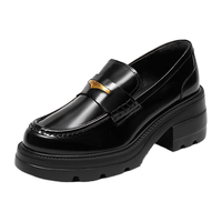 STACCATO 思加图 2024春季英伦风乐福鞋