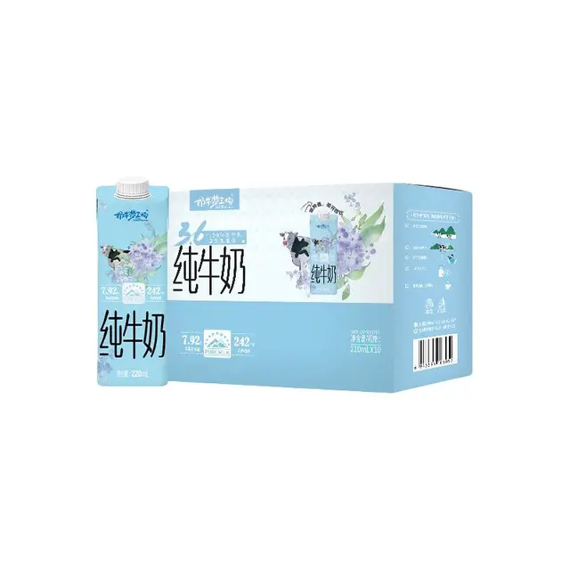  奶牛梦工场 全脂营养 纯牛奶