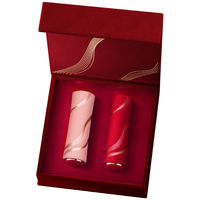 LANCOME兰蔻丝绒雾面唇膏双支礼盒(280+196)口红圣诞