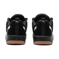 彪马（PUMA）男鞋女鞋 2024春夏运动鞋PARK LIFESTYLE SD复古板鞋休闲鞋 395022-01/黑色-彪马白 38