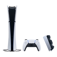 国家补贴、PLUS会员：索尼 轻薄版 游戏机套装+手柄充电座  国行版