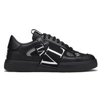 VALENTINO GARAVANI/华伦天奴 男士 黑色 VL7N 小牛皮绑带运动鞋 UY2S0C58WRQ0NO