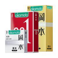 OKAMOTO 冈本 001超薄组合装10片 （拍二赠003 两片）