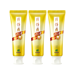 片仔癀 牙膏牙火清 抑制牙菌斑 清火护龈牙膏套装 京东自营 155g*3支