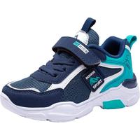 哈比熊童鞋春秋款儿童运动鞋男女童网面休闲鞋ASA6586 深蓝(网面)36码