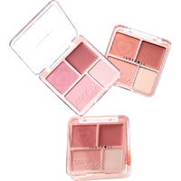 JUDYDOLL 橘朵 腮红高光盘 #01嫩肤奶杏 9g