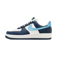 耐克（NIKE）AIR FORCE 1男子空军一号运动鞋胶底低帮轻便HJ9291 478军械深海蓝/波罗的海蓝 43