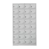 中伟三十二门更衣柜员工柜带门锁储物柜寄存柜鞋柜碗柜宿舍换衣柜多门柜子