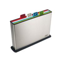 JOSEPH JOSEPH 分类菜板 不锈钢外壳 大号