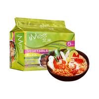 艾米（iMee） 方便面蔬菜味70g*5袋 泰国泡面五连包速食方便面袋装