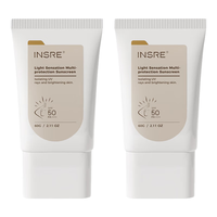 INSRE 防水防汗 防晒霜 PA++++ 220g*2 SPF50