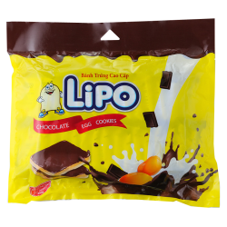 Lipo 越南进口 面包干 巧克力味300g