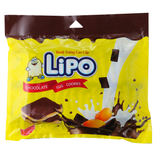 Lipo 越南进口 面包干 巧克力味300g