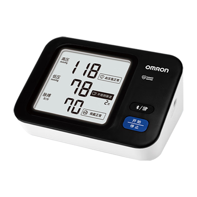 欧姆龙 医用电子血压计 家用上臂式大屏显示血压测量仪  高精准一键测血压BP73A3T