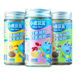小鹿蓝蓝 调味粉辅食营养美味打开味蕾自然提鲜营养有料 三口味各1