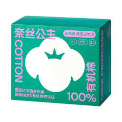 全棉时代 100%有机棉 女士裤型卫生巾  1片 M