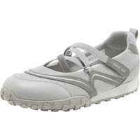 Bata浅口鞋女2024秋季百搭透气通勤休闲条带单鞋VRV20CQ4 灰色 38