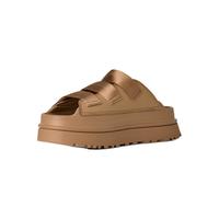 UGG GoldenGlow Slide 男女款魔术贴拖鞋 1167430-DND 深沙色 43