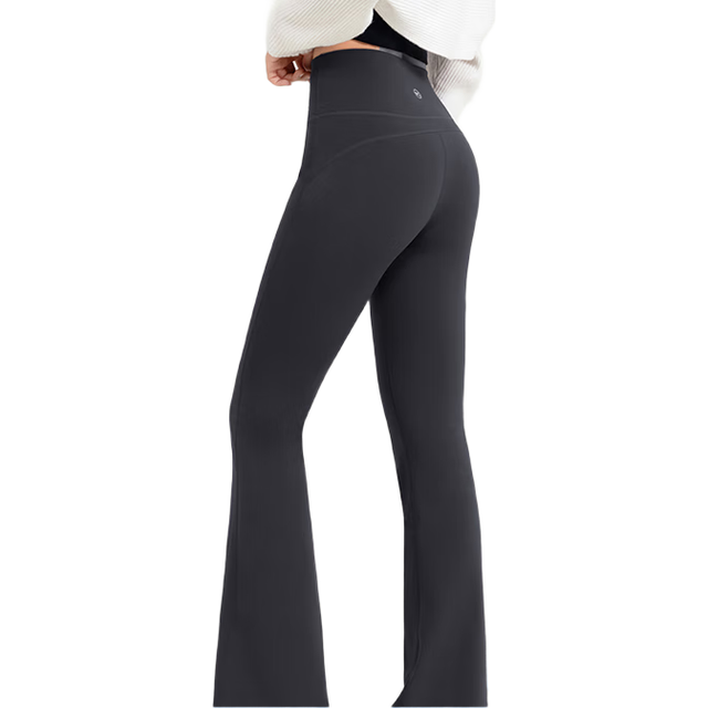 VVC 女士喇叭裤 加绒款 星河灰