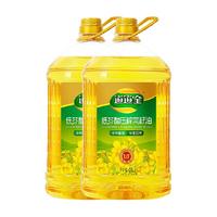 道道全低芥酸压榨菜籽油5L*2非转基因物理压榨纯正食用油