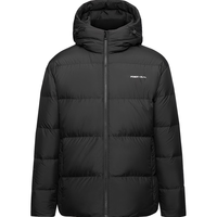 HLA海澜之家羽绒服男24新POWER YOUNG系列连帽外套男冬季HWRAW4W017A 黑色42 175/92A L137~150斤