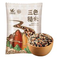 北大荒长粒香大米 东北大米 粳米 大米伴侣 500g*1袋 三色米 大米伴侣500g