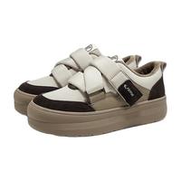  Feiyue./飞跃 保暖 女士板鞋  卡其/棕 40