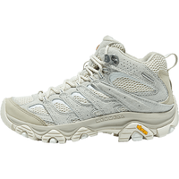 迈乐（Merrell）迈乐户外减震徒步鞋女MOAB3MID WP中帮防水透气防滑耐磨登山鞋 米白J500444 36