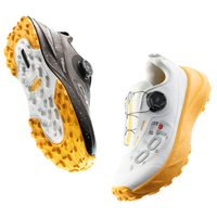 开野儿童运动鞋越野跑鞋跑鞋001pro款33-38码防滑透气耐磨2024 黑色 33码