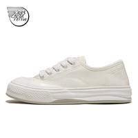 飞跃官方帆布鞋男女同款经典小白鞋休闲时尚个性百搭舒适潮流运动板鞋