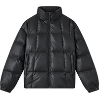 gxgjeans 黑色立领短款羽绒服 L