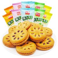 嘉士利 夹心果酱饼干 混合口味 500g