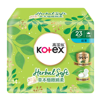 kotex/高洁丝 草本抑菌 卫生巾  23cm*14片 230mm