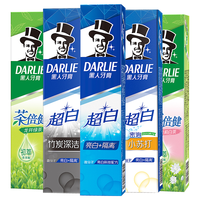  DARLIE/好来 改善烟渍牙渍黄牙 牙膏  茶薄荷小苏打 415g