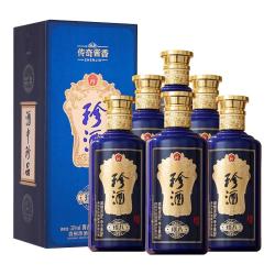 珍酒 纯粮食大曲坤沙酒 酱香型白酒  53%Vol. 包装 500ml