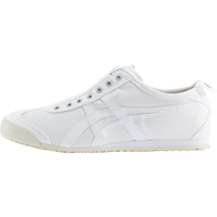 Onitsuka Tiger鬼塚虎一脚蹬懒人小白鞋男女鞋MEXICO 66SLIP-ON D528N 白色 41.5