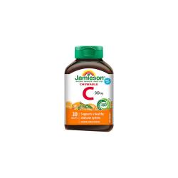 Jamieson 维生素c咀嚼片维c儿童成人vc片含片30片旅行装