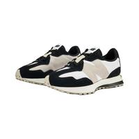 NEW BALANCE NB官方23新款男女鞋327系列复古百搭时尚运动休闲鞋 浅卡其/白色/黑色 MS327BWT 37.5(脚长23cm)