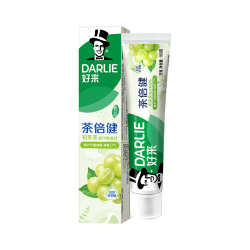 好来 茶倍健初萃茶香印青提味牙膏   160g*1管