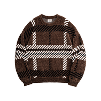 马登 工装 美式复古雪尼尔圣诞毛衣