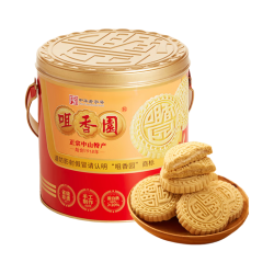 咀香园 中华广东特产零售饼干大礼包810g